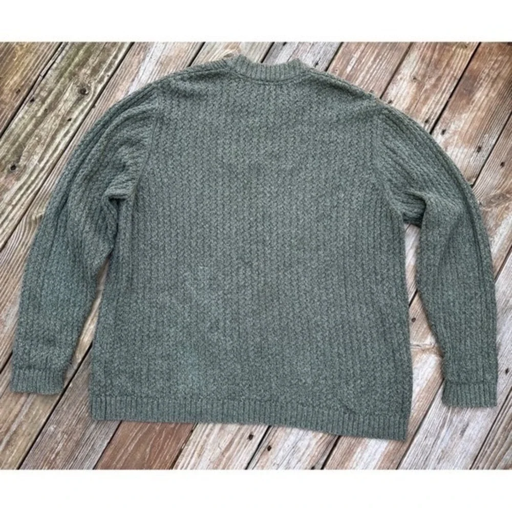 Eddie Bauer Men's Tall Cotton Henley Half Button Pullover Sweater